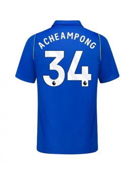 Moški Nogometna dresi replika Chelsea Josh Acheampong #34 Domači 2026-27 Kratek rokav Moški Nogometna dresi replika Chelsea Josh Acheampong #34 Domači 2026-27 Kratek rokav